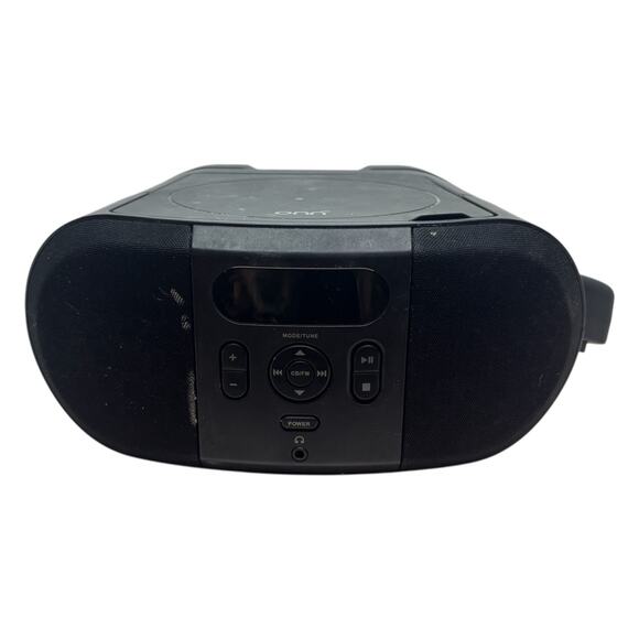 ONN Portable CD CD-R/RW & Digital FM Radio Boombox w/ AC Adapter - Picture 1 of 3